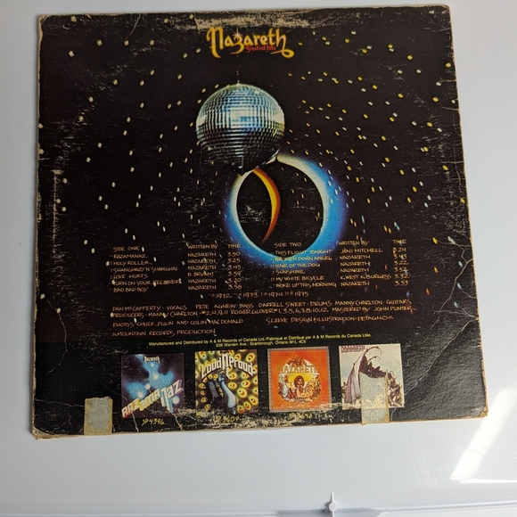 Vintage Rock Vinyl Record LP Lot- Bob Seger, Nazareth, The Cars, Rita Coolidge - Picture 5 of 13